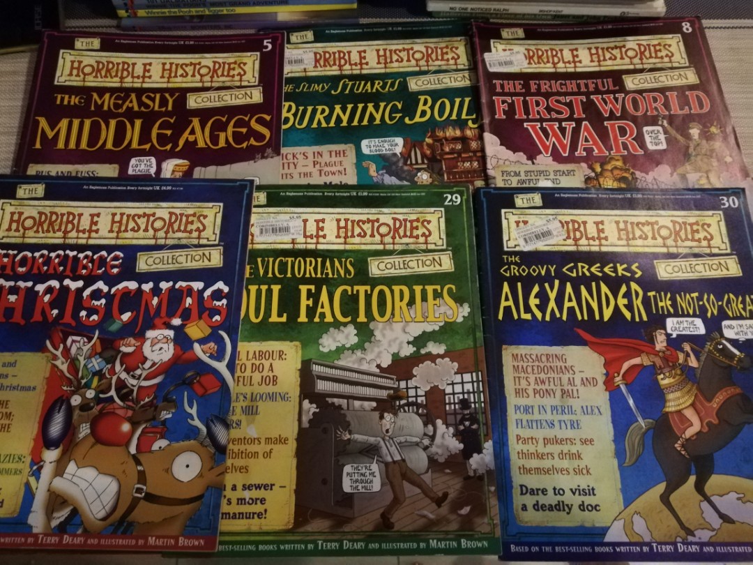 Horrible Histories 6pcs Books Magazines Others On Carousell