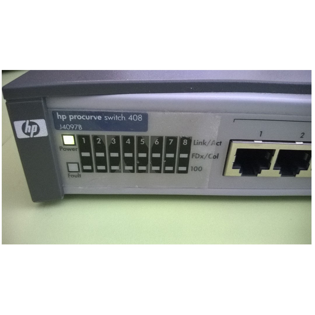 Hp Procurve Switch 408 Electronics Others On Carousell