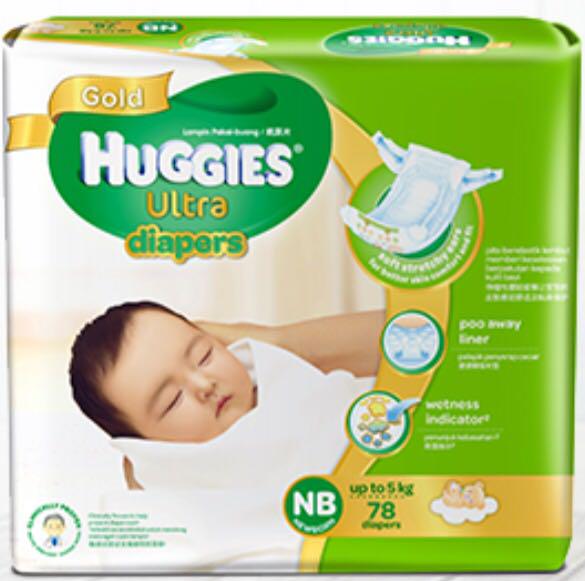 Huggies gold best sale diapers newborn