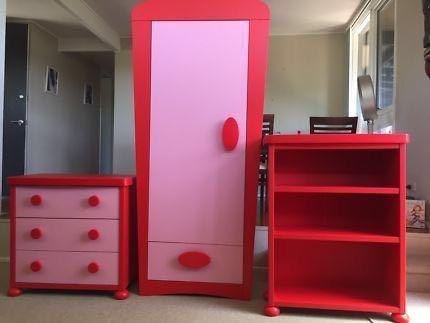 Ikea Mammut Pink Wardrobe Home Furniture Furniture On Carousell