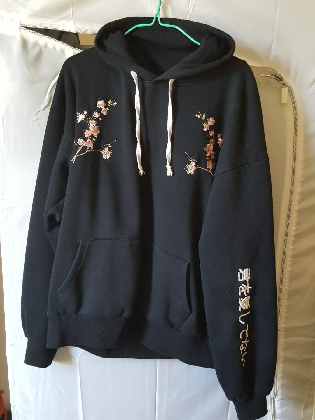 japanese cherry blossom hoodie