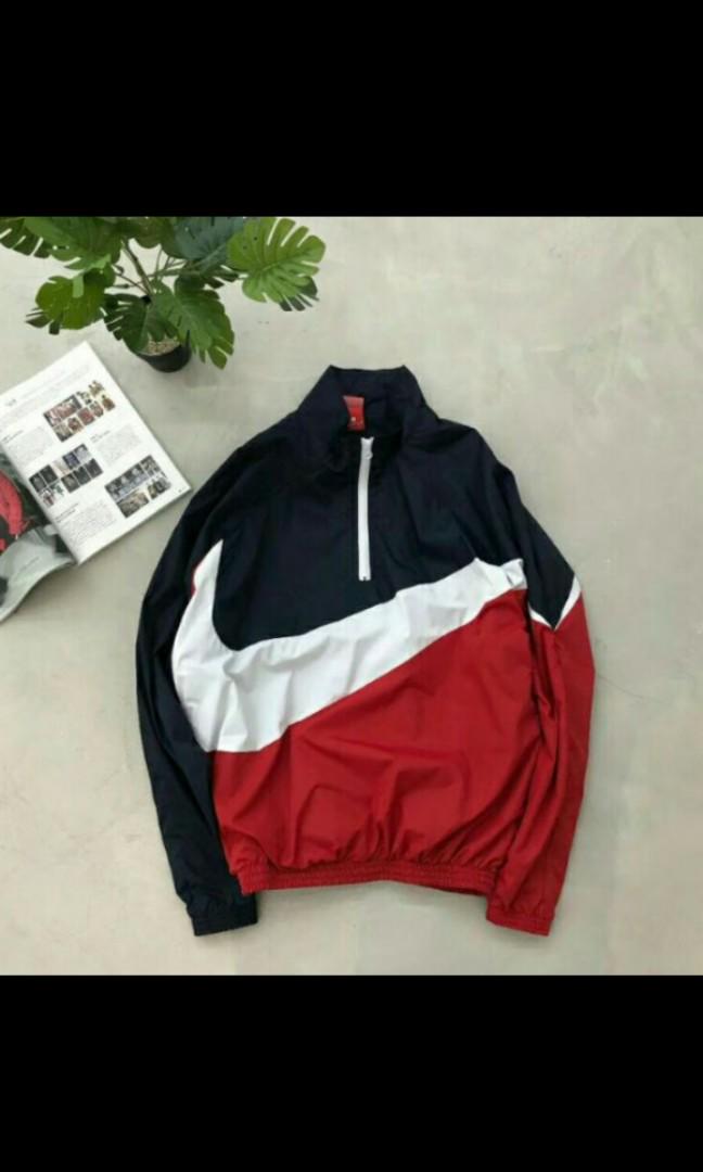 Kith nike big shop swoosh quarter zip