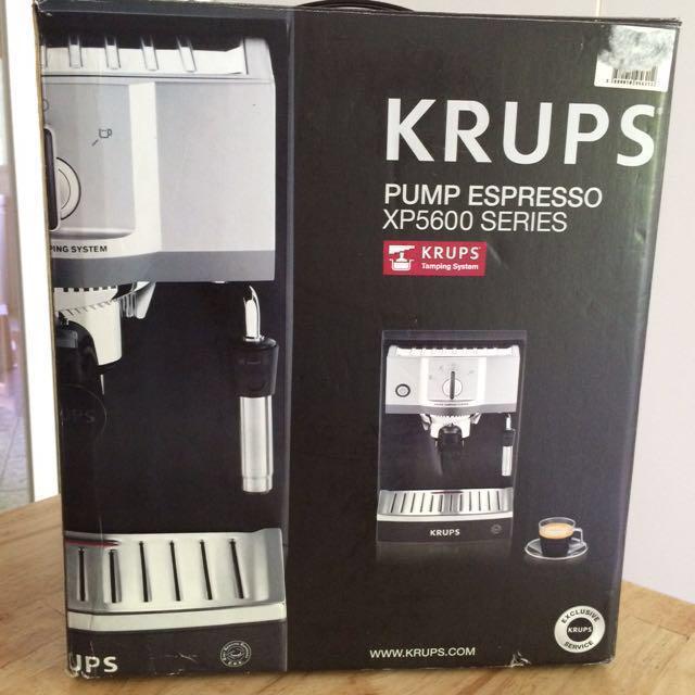 KRUPS Pump Espresso Machine XP5600, TV & Home Appliances, Kitchen
