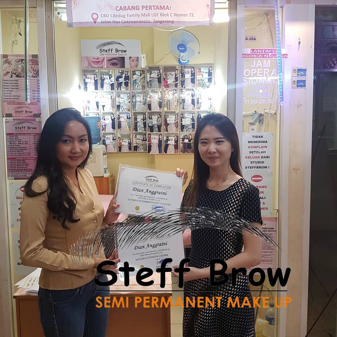 Kursus Course Sulam Alis Private Class Paket Lengkap Sertifikat