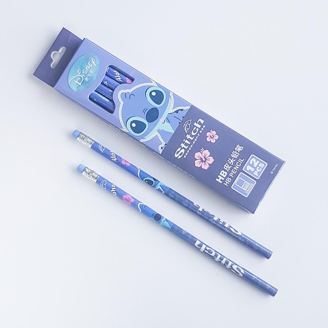 Lilo & Stitch pencil (12 pieces in a box), Hobbies & Toys, Stationery &  Craft, Craft Supplies & Tools on Carousell