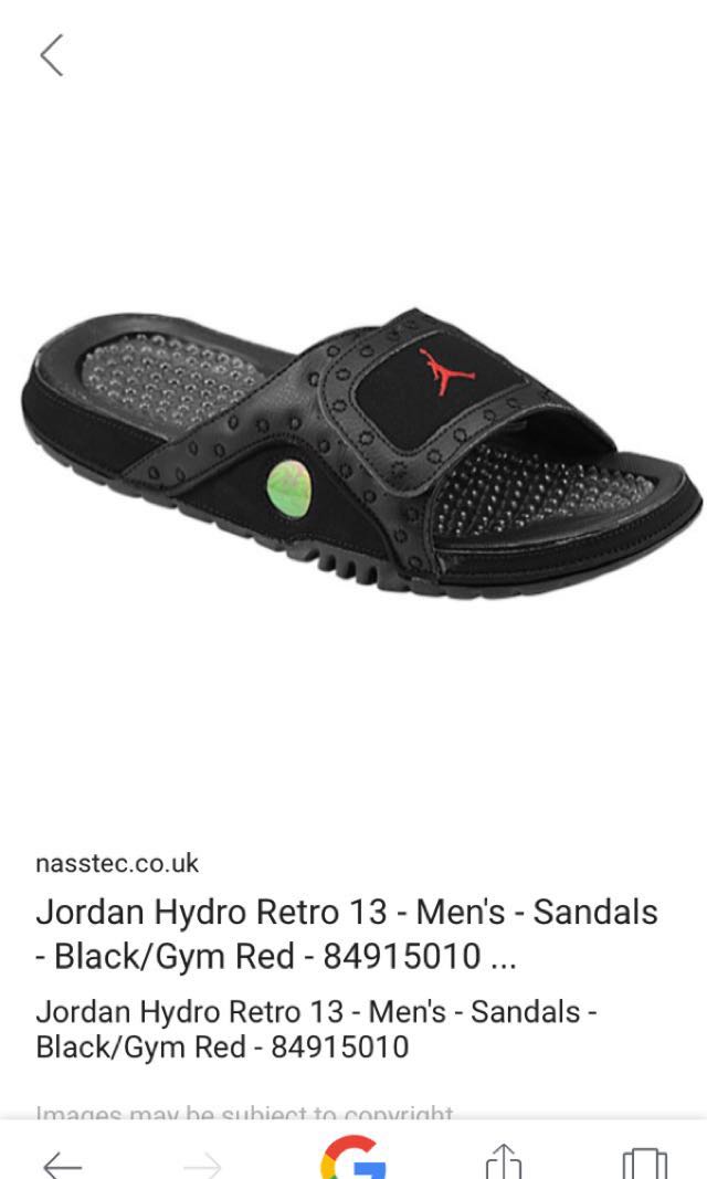 jordan hydro slides men