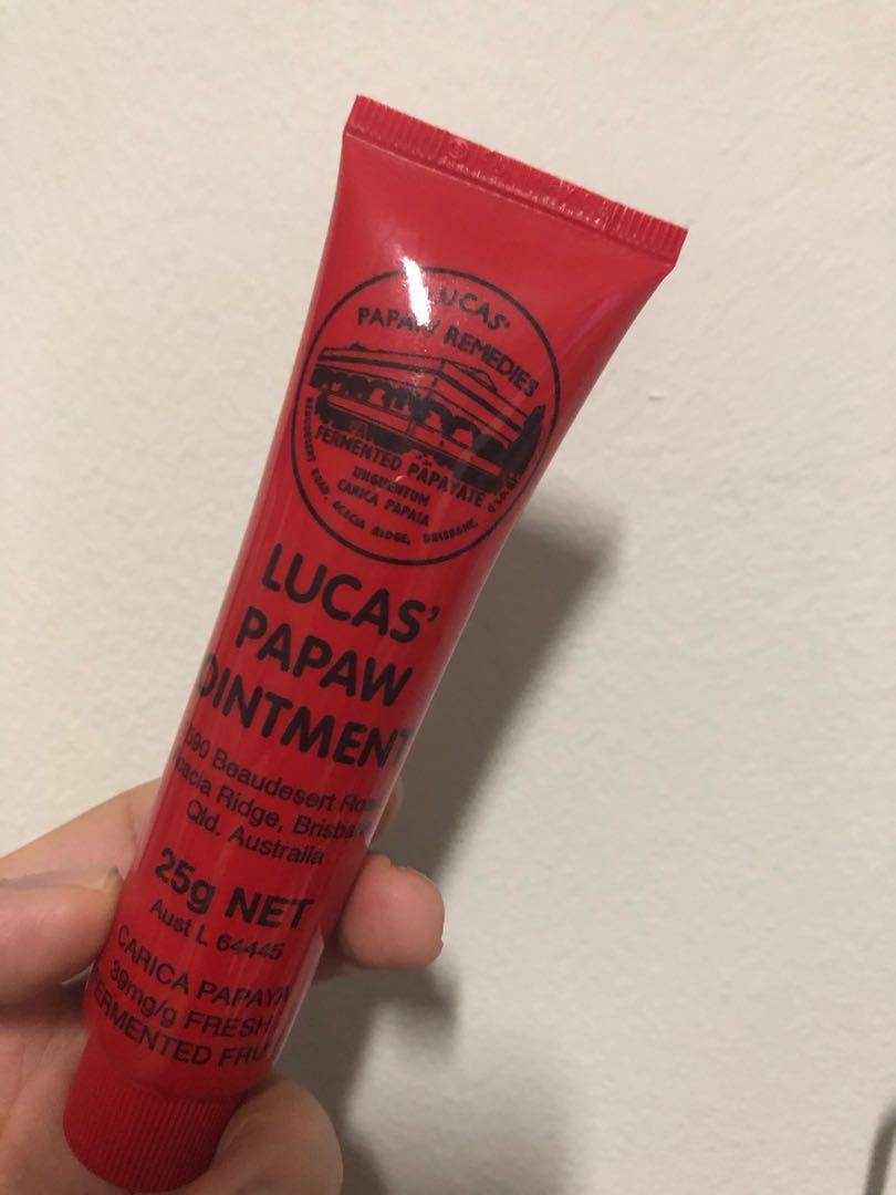 1PC 25g Face Care Lucas Papaw Ointment Multifunctional Hydrating Lip Balm 