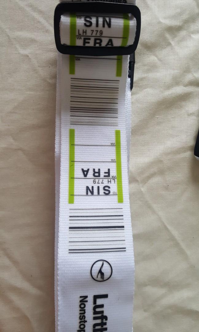 Lufthansa Luggage Strap, Travel, Travel