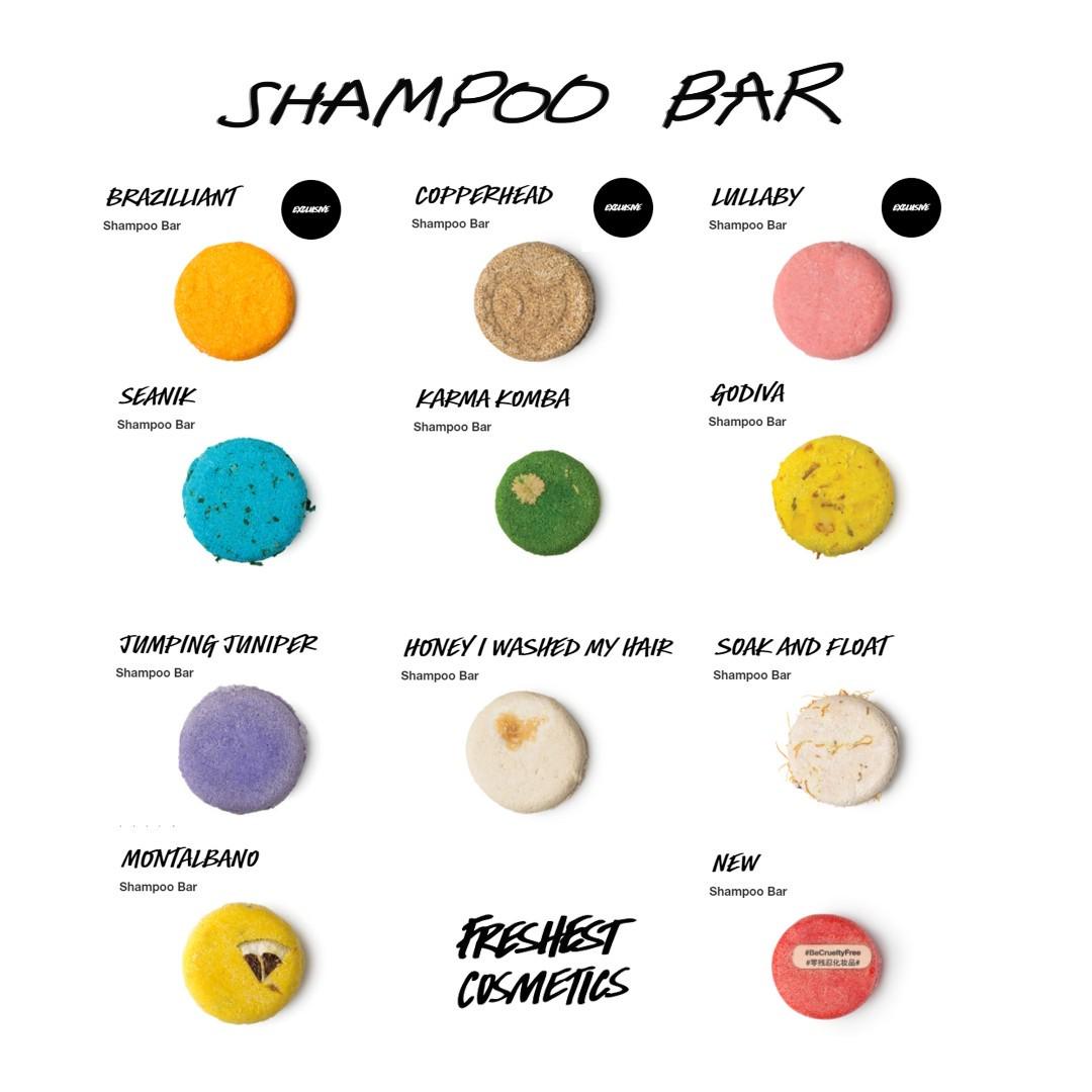 LUSH Shampoo August Preorder, Beauty & Personal Care, Hair on Carousell