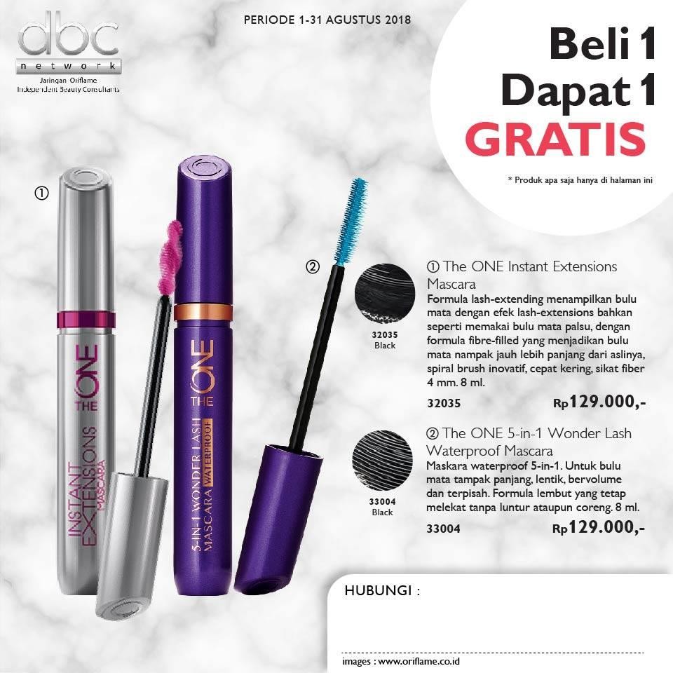 Maskara The On By Oriflame Kesehatan Kecantikan Rias Wajah Di Carousell