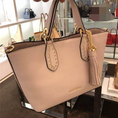 MK Handbag Brooklyn Small Leather Satchel