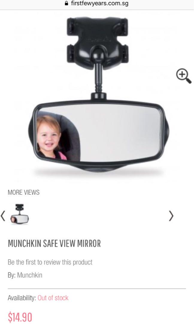 Munchkin Safe View mirror Babies Kids Infant Playtime on Carousell