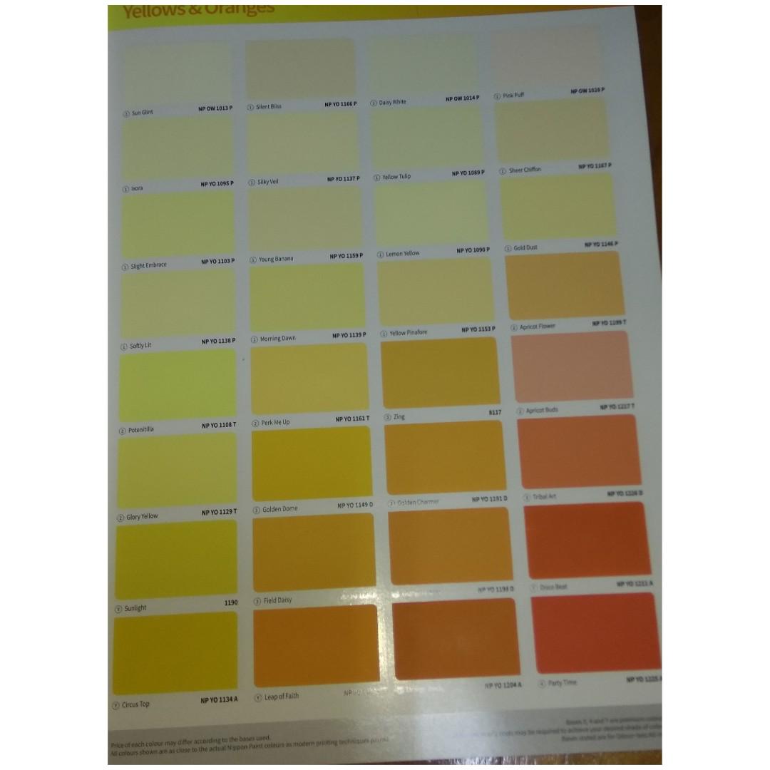 Nippon Paint Painting Services Everything Else On Carousell English rose np ac 2078 a. nippon paint painting services