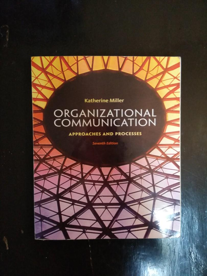 Organizational Communications And Processes Seventh Edition By