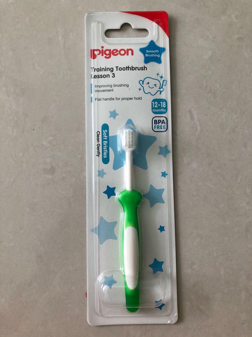 pigeon toothbrush lesson 3
