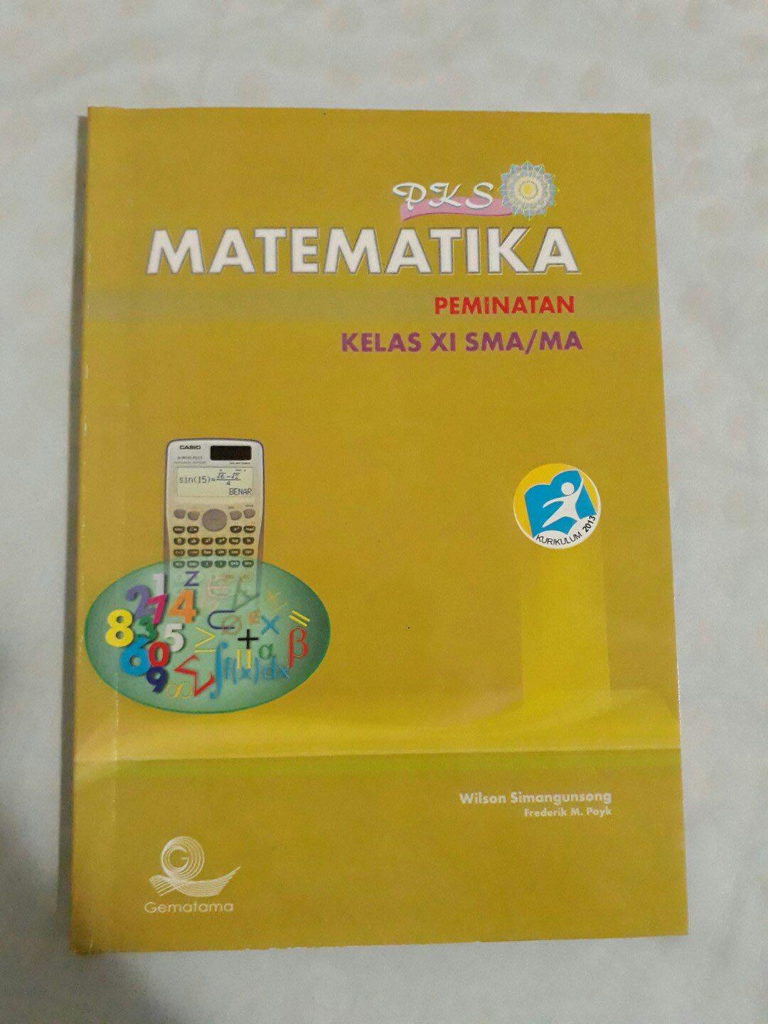 Pks Matematika Minat Kelas 11 Books Stationery Textbooks On