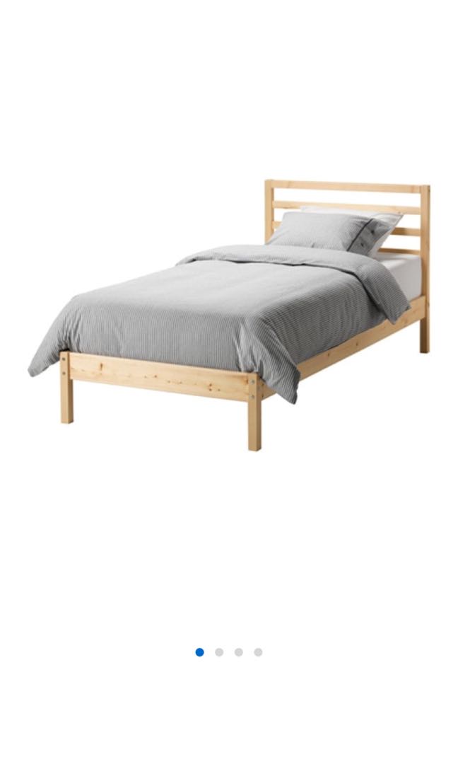 Preloved Ikea Bed Frame Base And Rail Guards Furniture Beds Photo