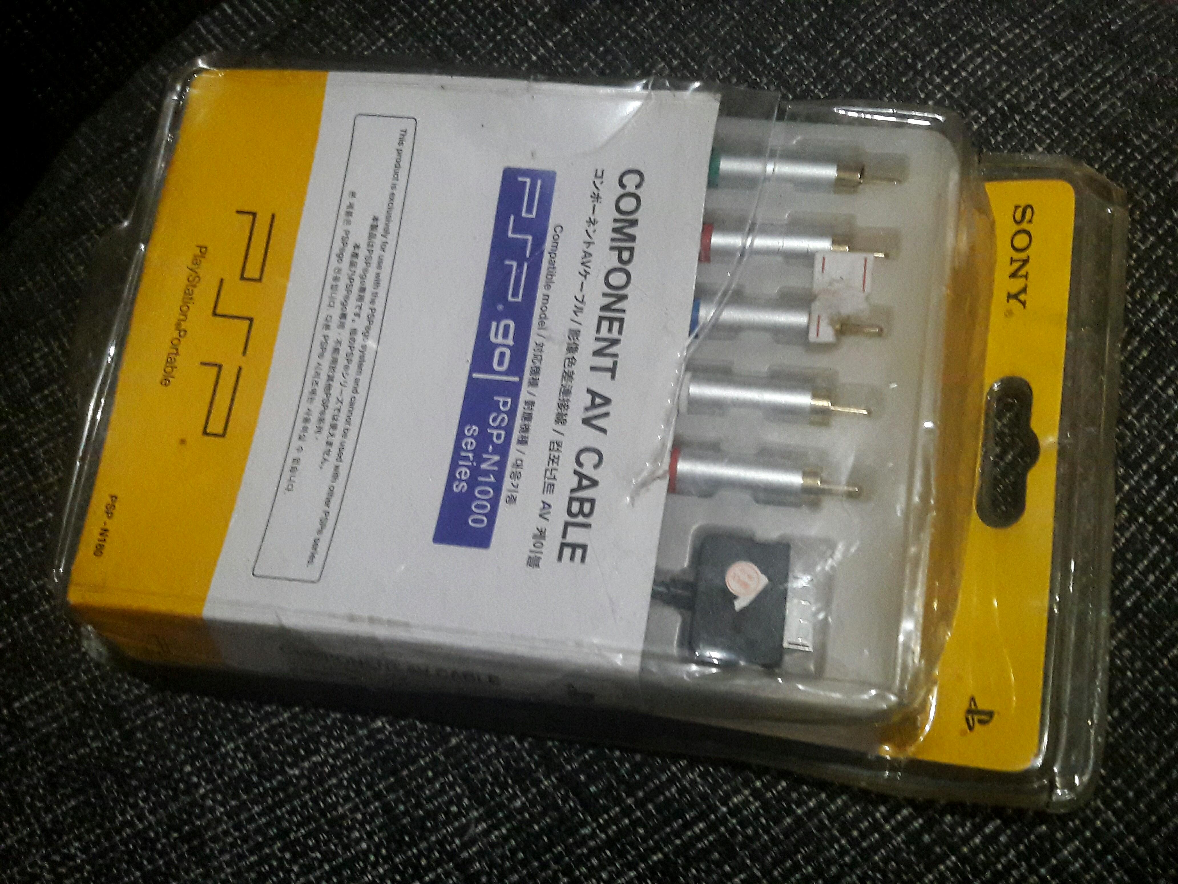 Psp go to TV Av component Cable, Video Gaming, Video Game Consoles ...