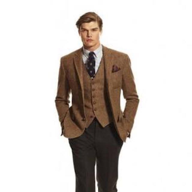 ralph lauren tweed jacket mens
