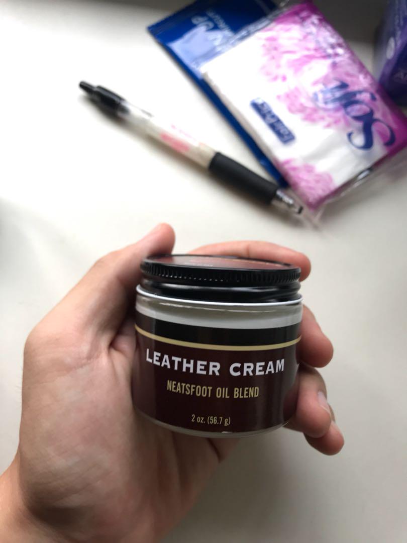 Red wing leather cream neatsfoot oil blend best sale