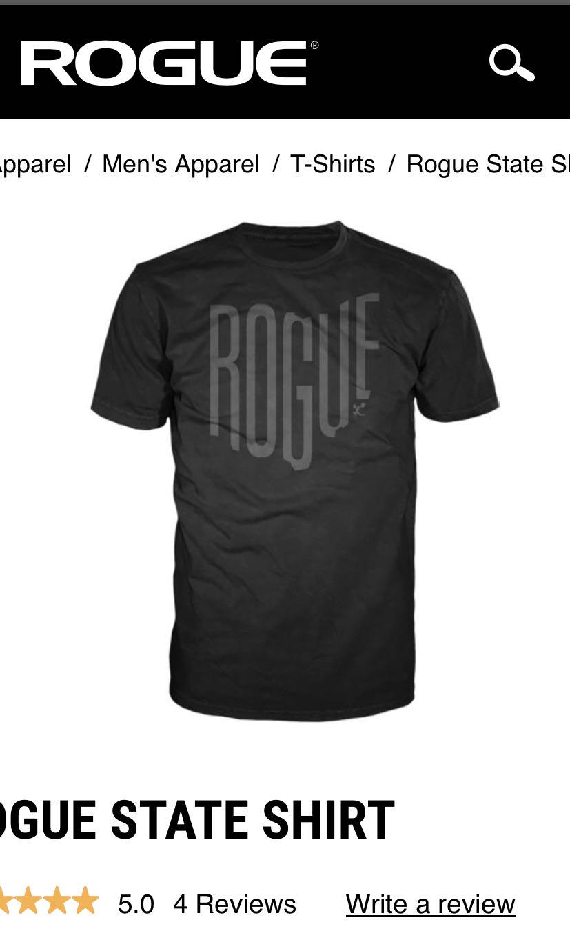 Rogue State Tshirt M Sports Sports Apparel On Carousell