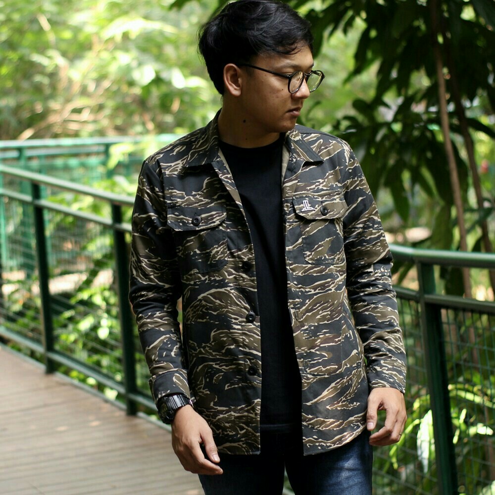 Semi parka camo hot sale
