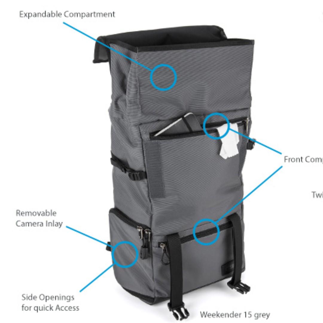 Sirui Weekender 15 Photography Photography Accessories Camera Bags Carriers on Carousell