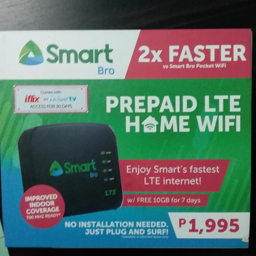 Smart Bro Prepaid Lte Home Wifi Electronics Others On Carousell