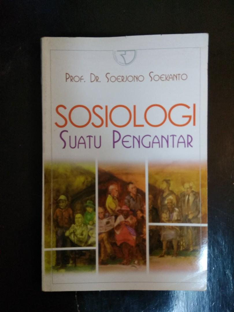 Buku Soerjono Soekanto Sosiologi Suatu Pengantar Mutakhir