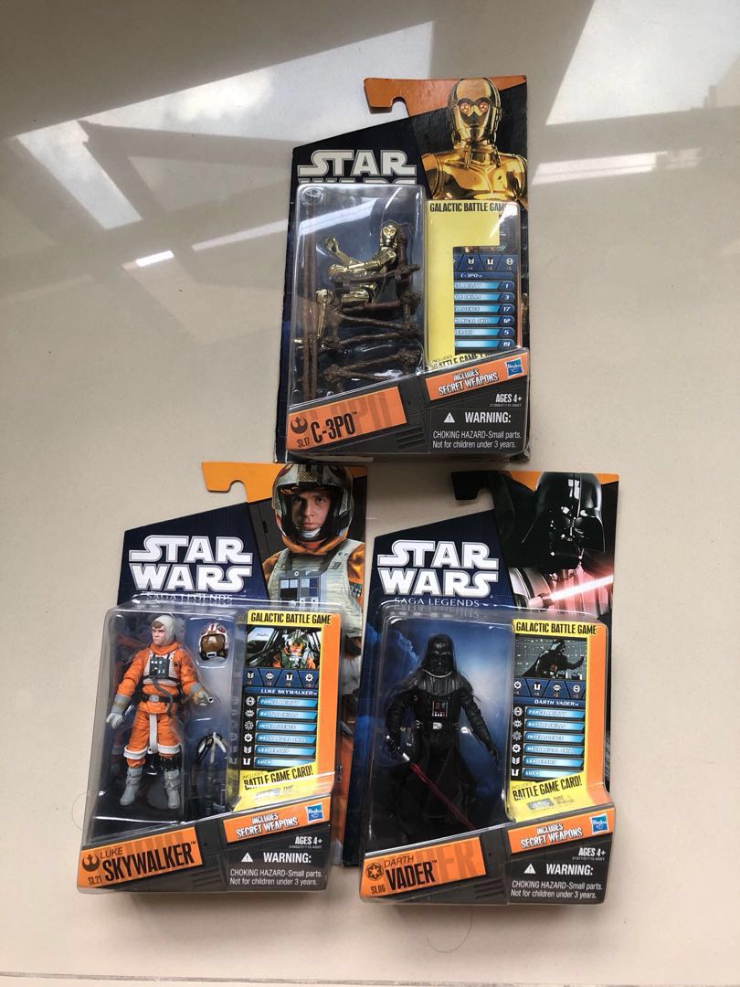 Star wars galactic clearance battle game figures
