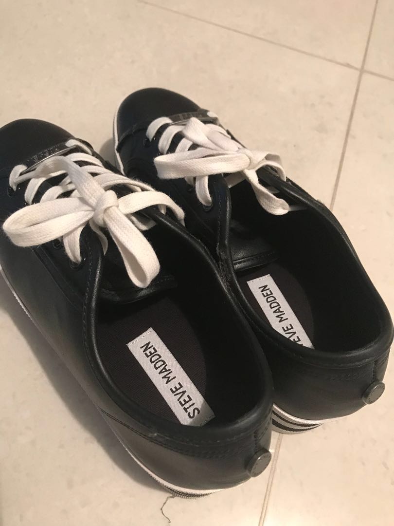 platform white sneakers steve madden