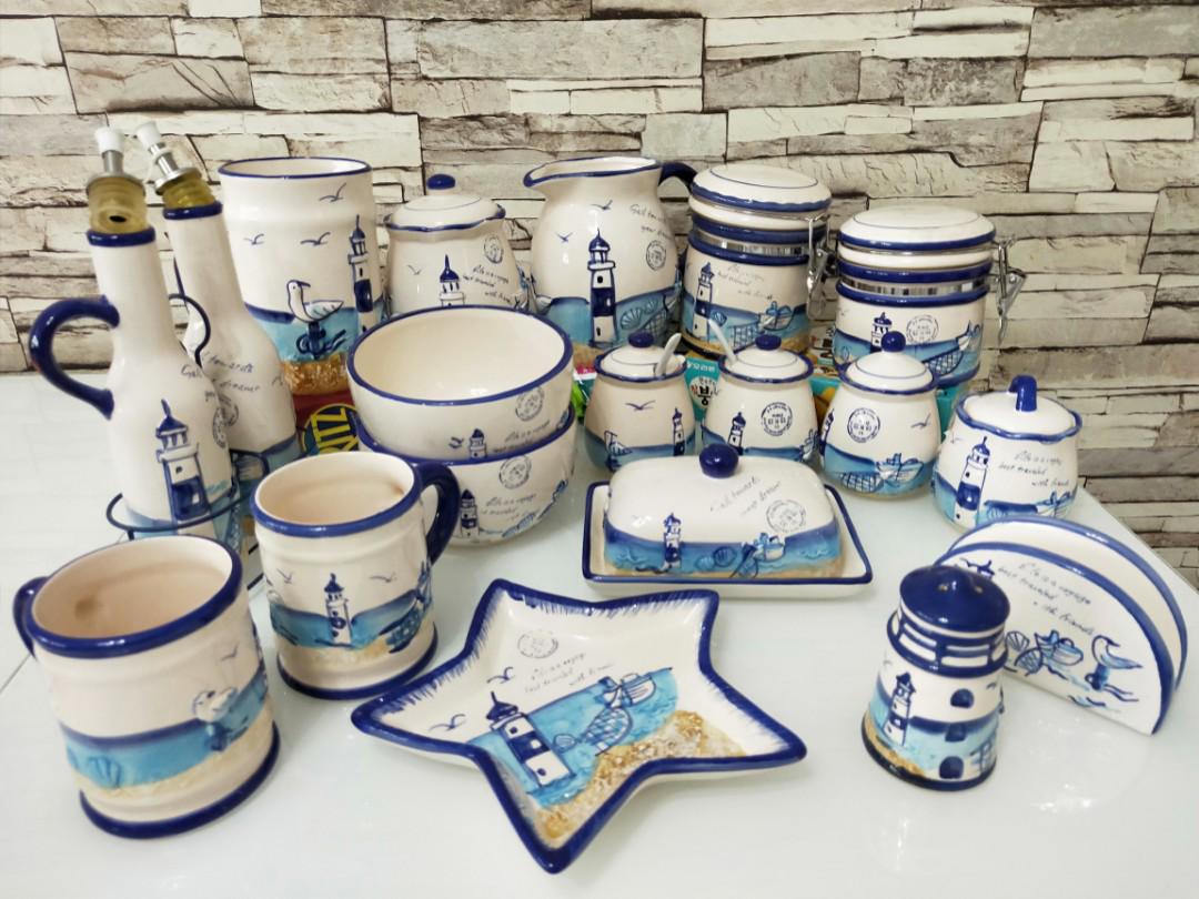 The Mediterranean Series Kitchen Stuff Collectible Brand New