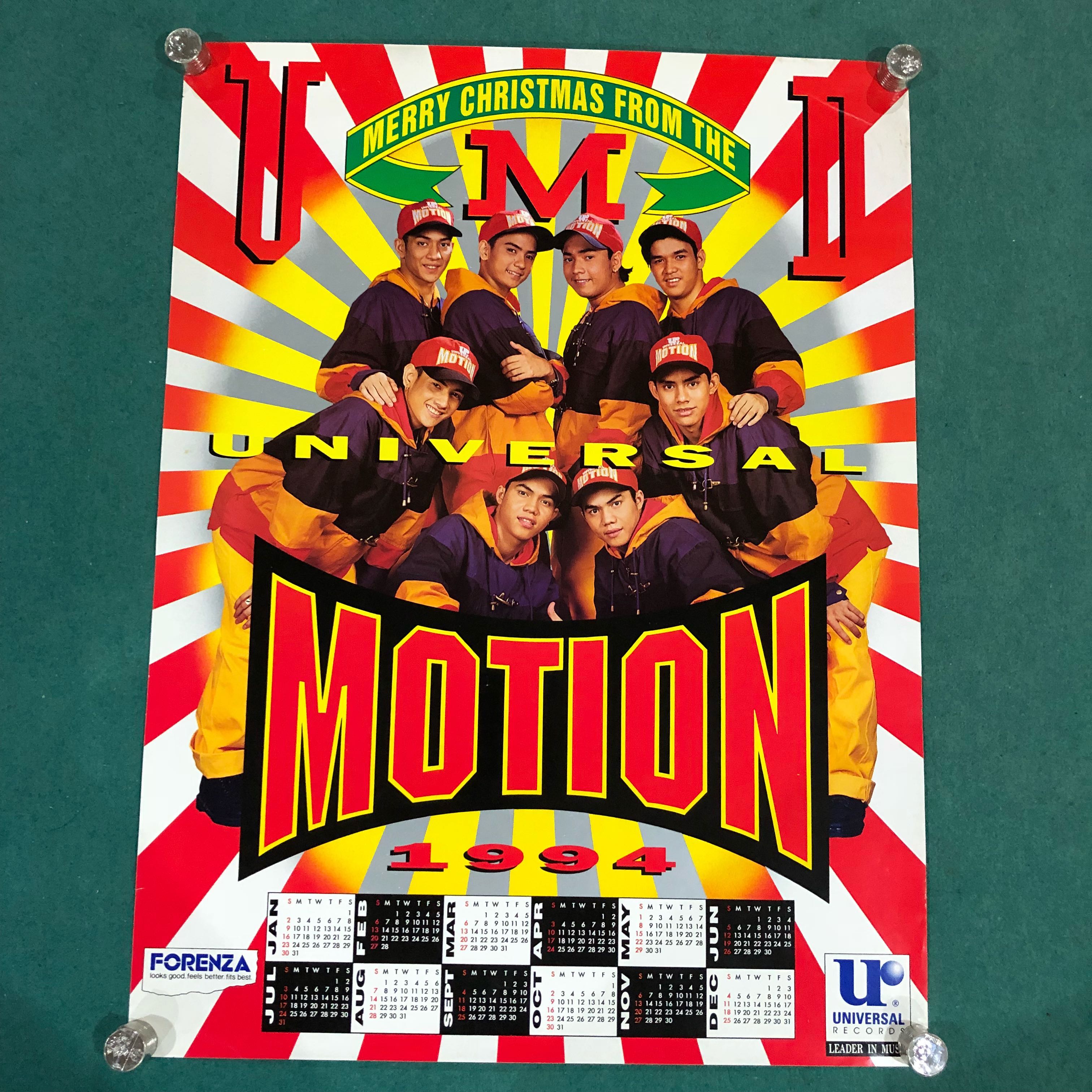 UMD (Universal Motion Dancer) Poster Calendar , Hobbies & Toys, Music