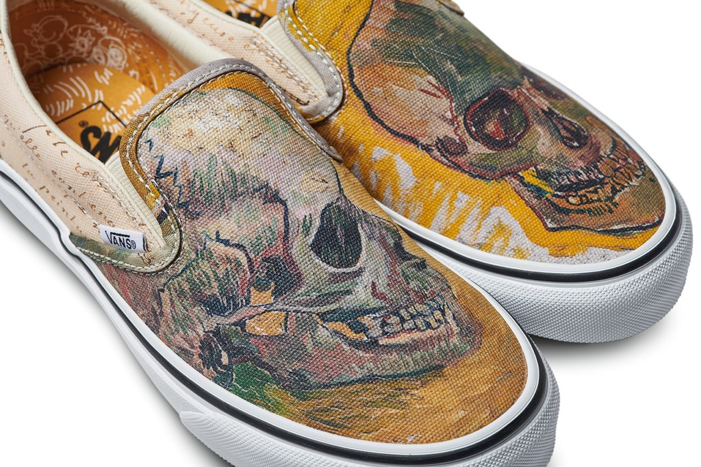 Vans Van Gogh Skull Slip On US 7, Men's Fashion, Footwear, Sneakers on  Carousell