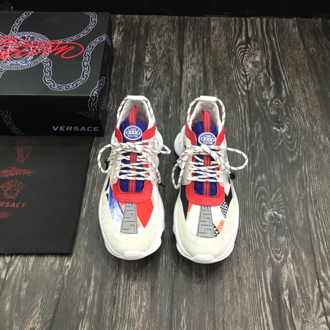 Versace Chain Reaction Sneakers Men s Fashion Footwear Sneakers