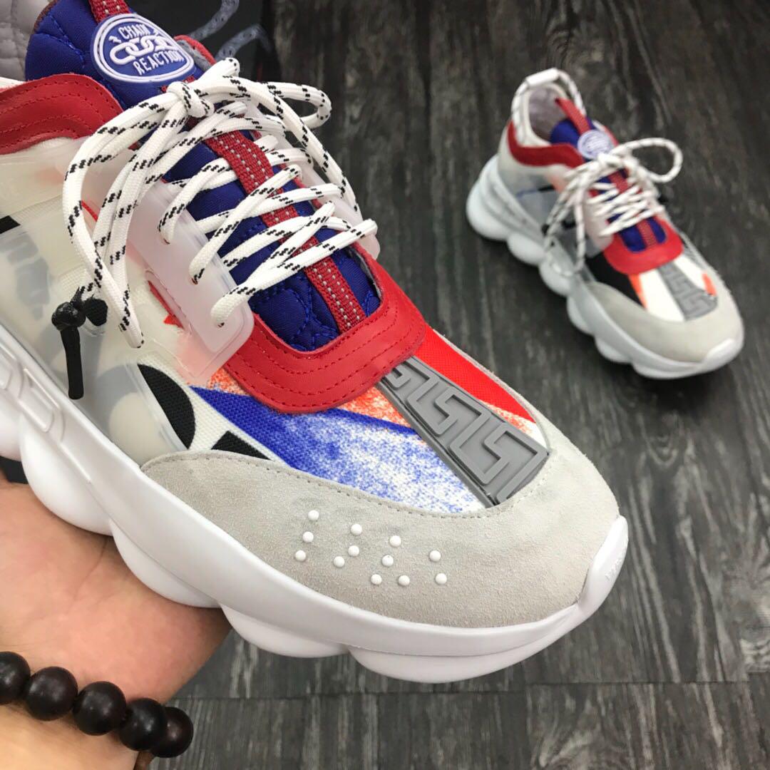 Color block chain reaction sneakers sales