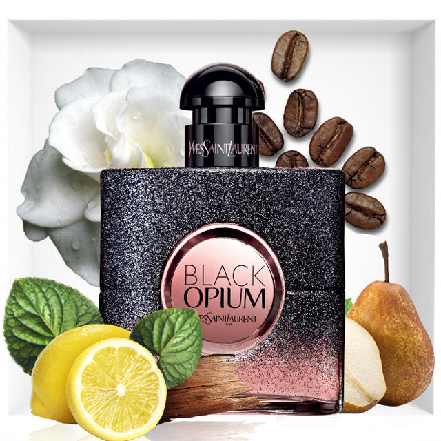 Ysl Black Opium Floral Shock Edp Women 90ml Tester Yves Saint