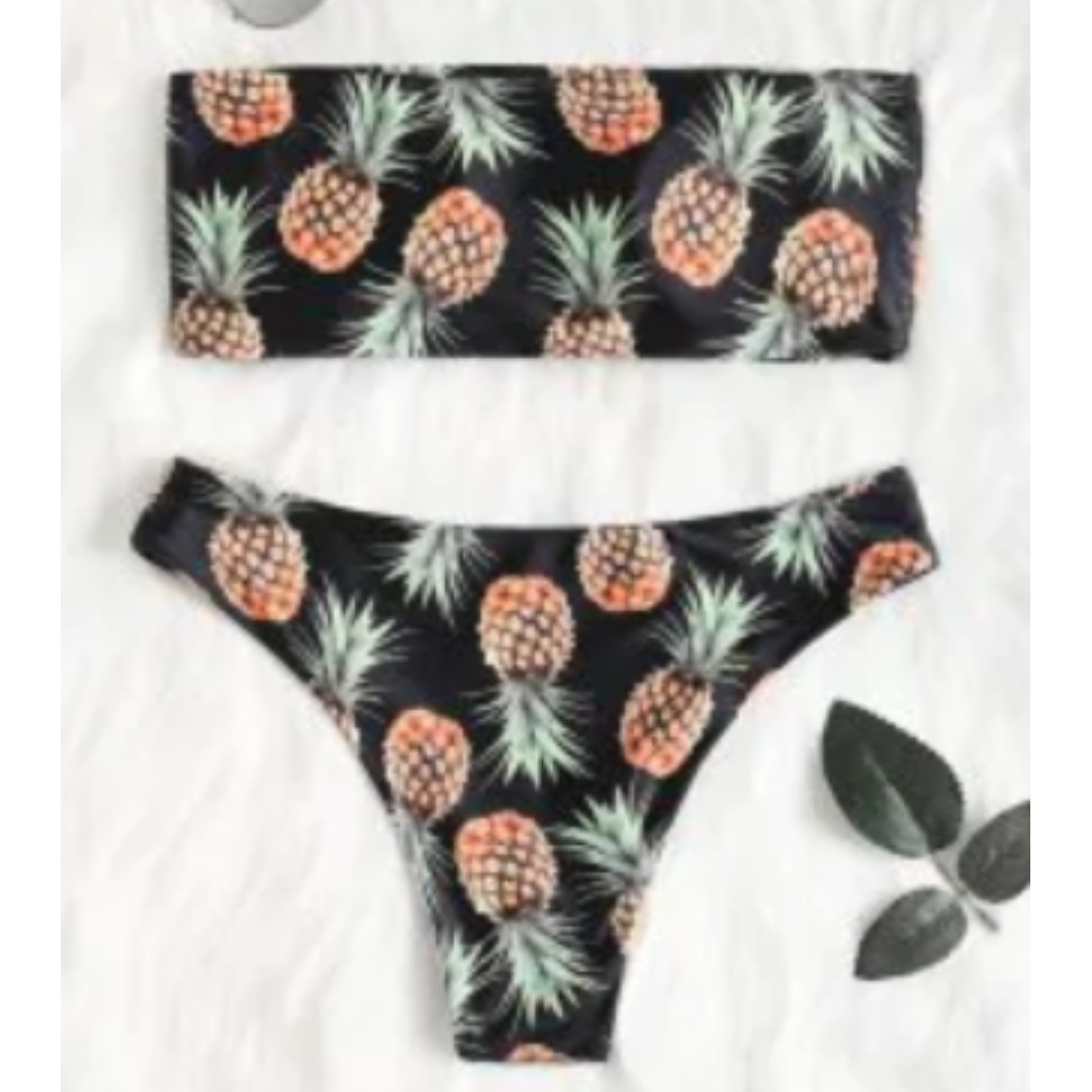 pineapple bralette