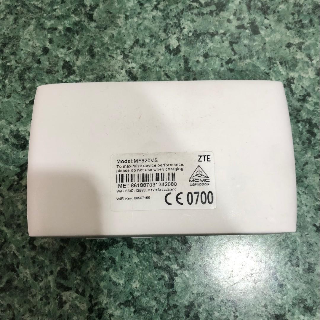 ZTE MF920 4G Modem Wifi/Mifi, Computers & Tech, Parts & Accessories ...