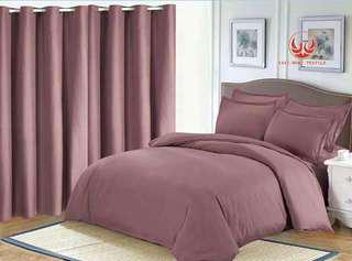8in1 comforter w/curtain