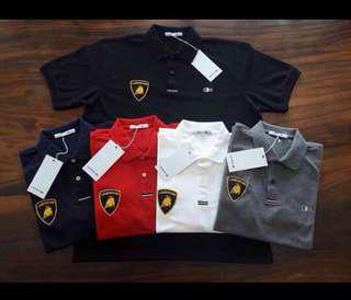 kaos kerah lacoste lamborgini import