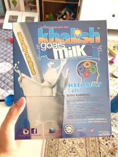Khalish susu kambing