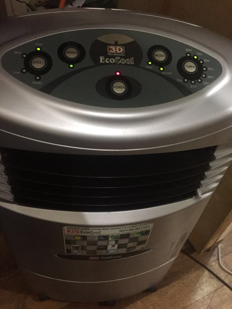 3d Eco Cool Air Cooler Home Furniture On Carousell