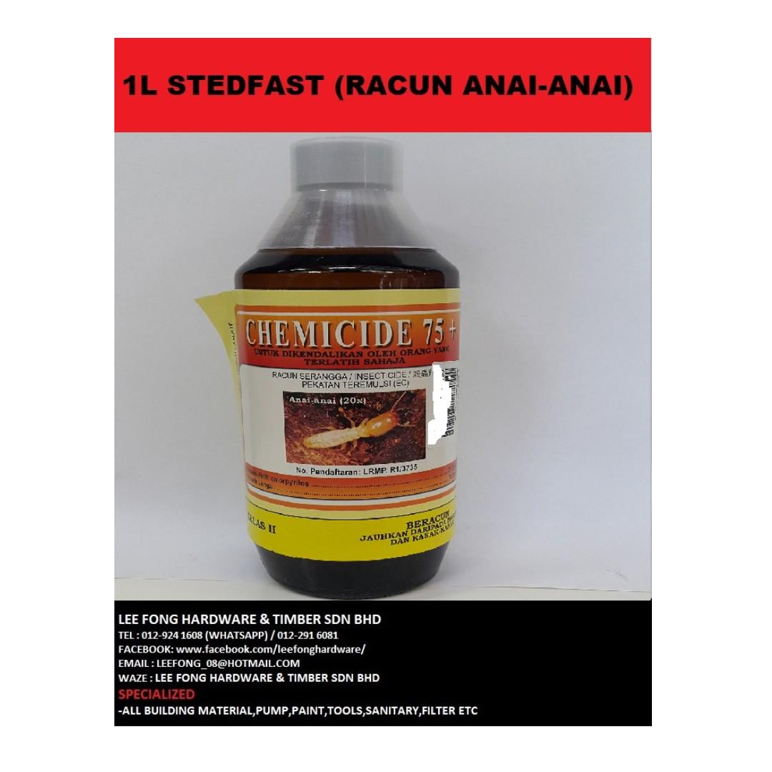 500ml Chemicide 75 Termite Potion Racun Anai Anai Rayap Semut Home Furniture Gardening On Carousell