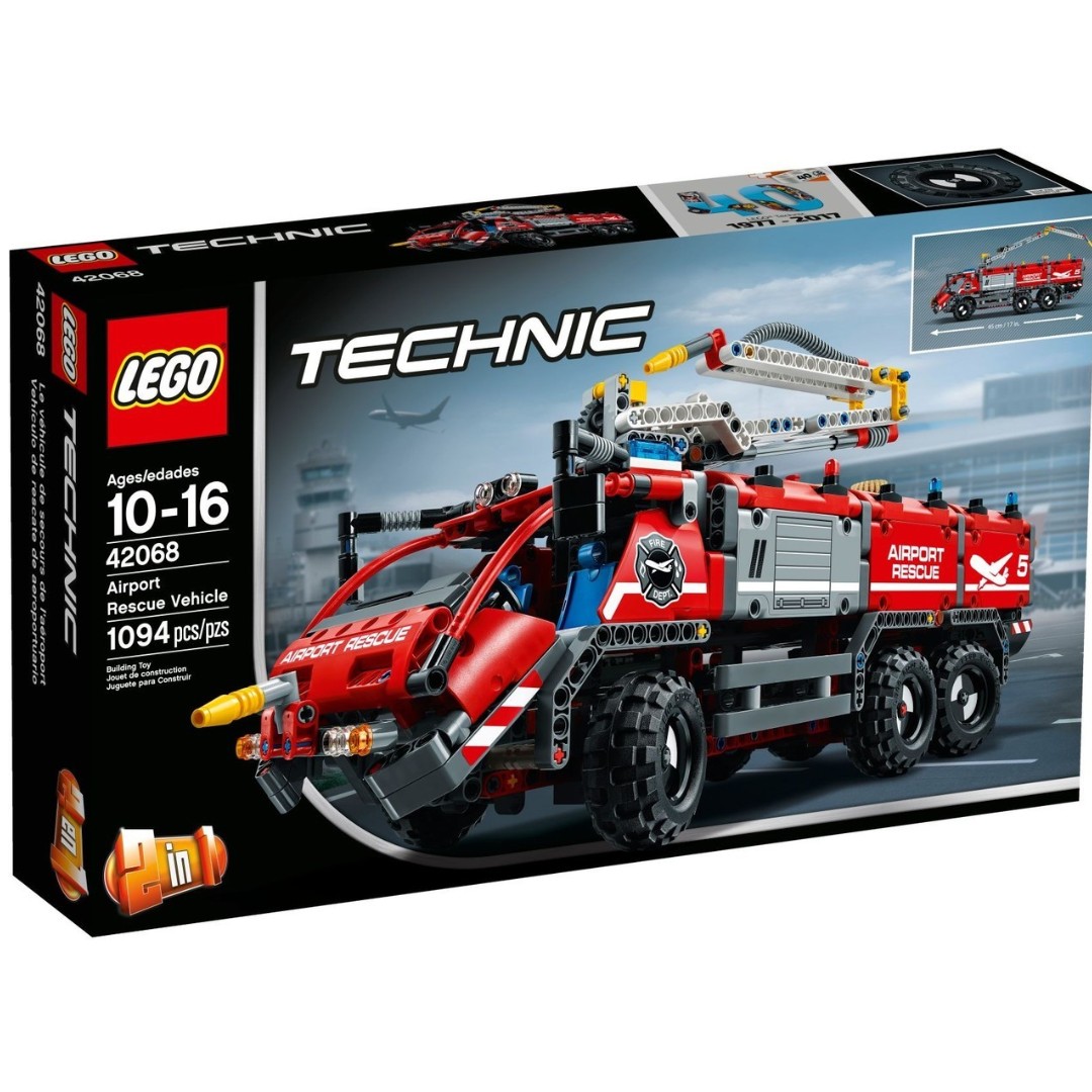 lego technic airport rescue vehicle