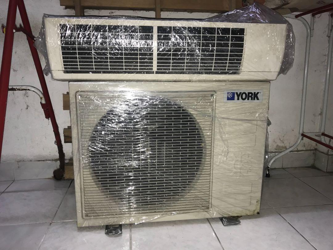 Aircond Brand YORK, TV & Home Appliances, Water Heater & Instant Showers on Carousell