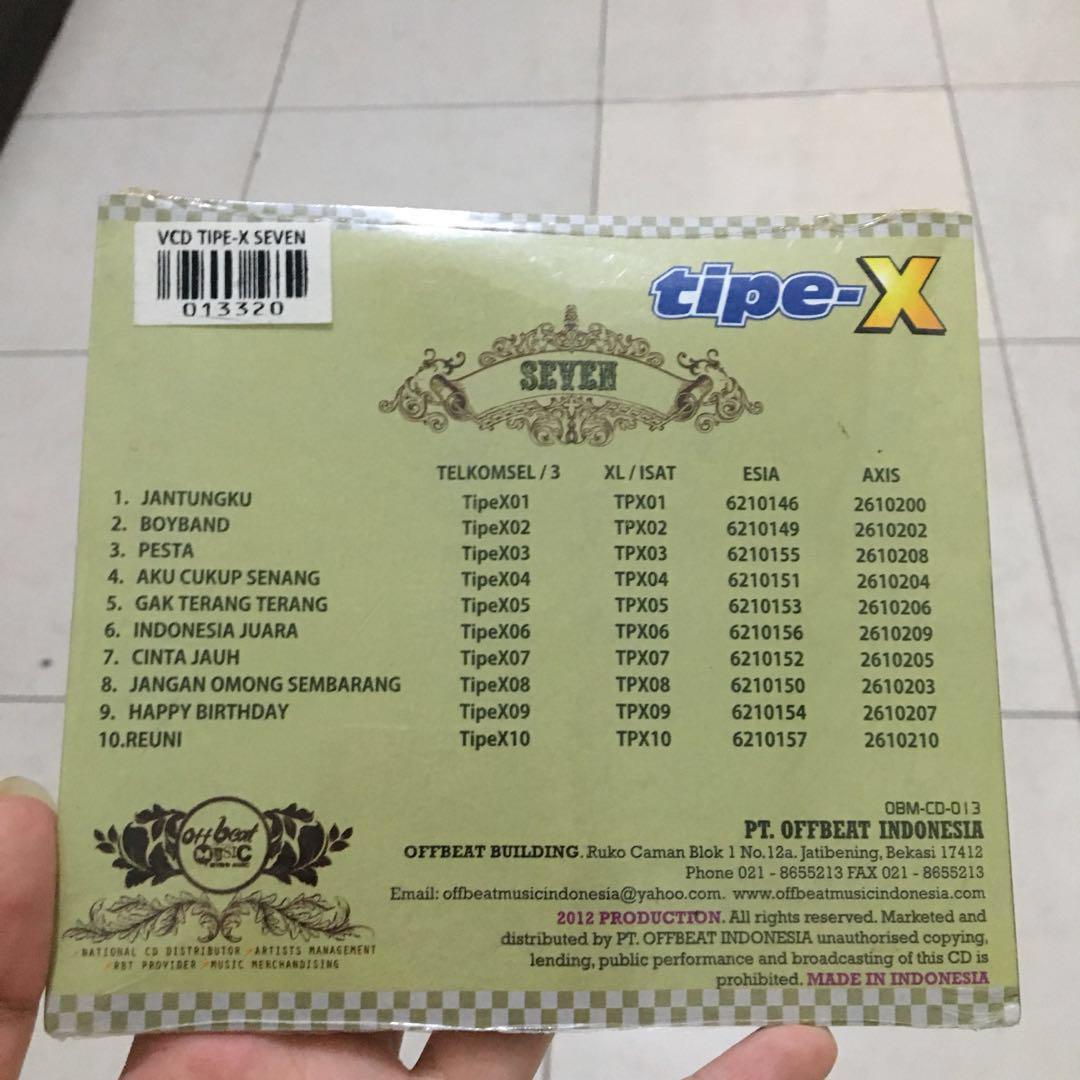 Album Soujah Tipe X Musik Media Cd Dvd Lainnya Di Carousell