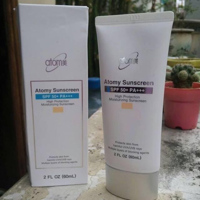 Atomy Sunscreen SPF 50+ PA+++, Beauty & Personal Care, Face, Face Care ...