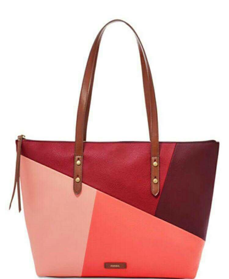 AUTHENTIC FOSSIL COLOR BLOCK LEATHER SHOULDER BAG (Category: Luxury Bags & Wallets) located in Makati City. Submitted by ms.bgss (Listing ID 184021906, Image 1). Description: AUTHENTIC FOSSIL COLOR BLOCK LEATHER SHOULDER BAG • guaranteed authentic • brand new with tags! • not oem, not class a, not replica • straight from Fossil US boutique • pm! Helping tags luxury shoulder bag body bag sling bag handbag string bag backpack michael kors tommy hil