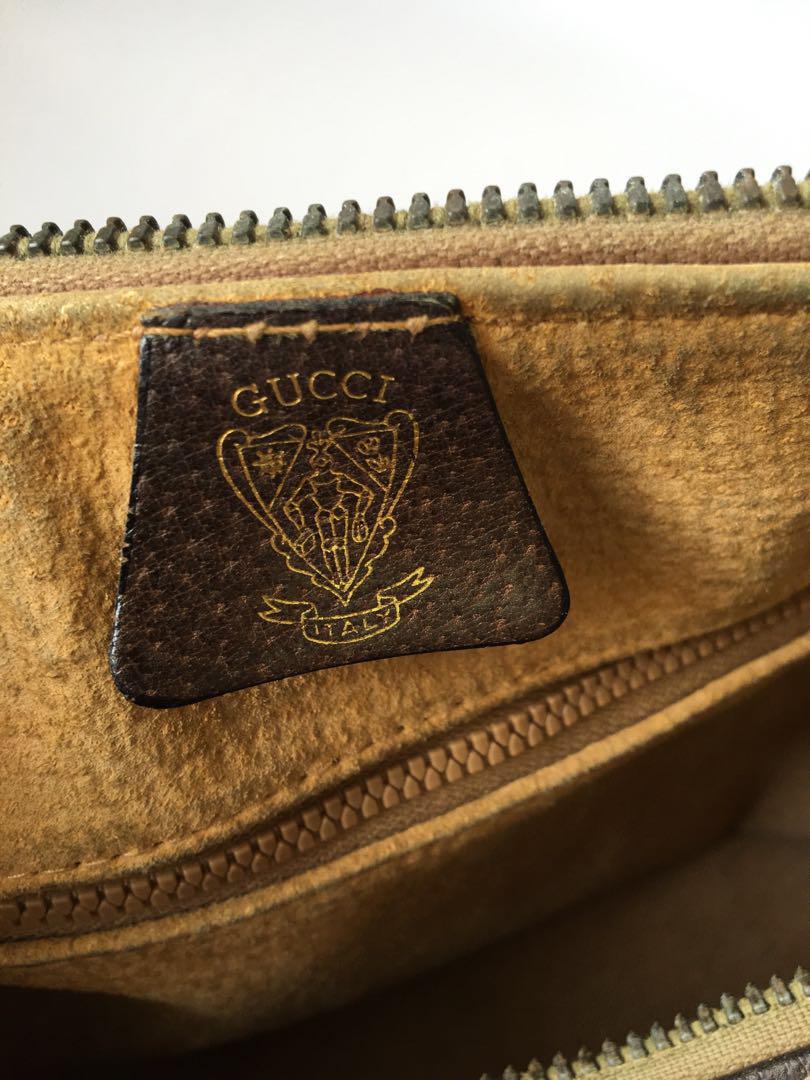 Vintage Gucci Doctor/boston/crossbody Bag Great Condition -  Denmark